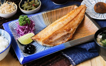 花魚一夜干定食