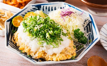 蔥花羅蔔泥豬排
